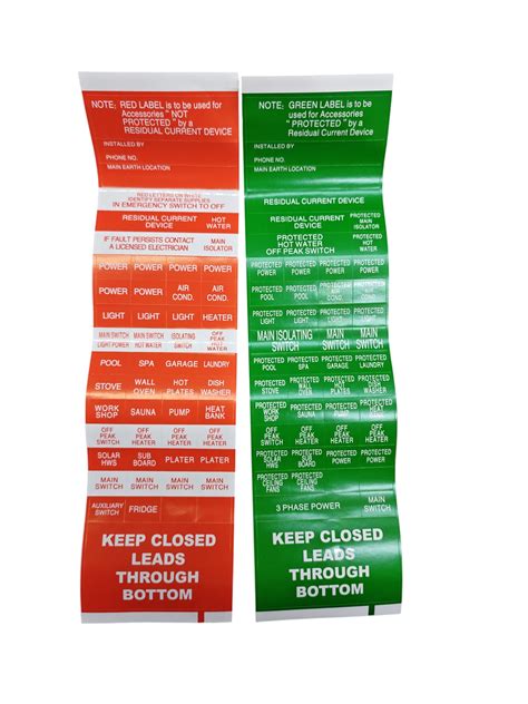 Image result for Switch Panel Labels