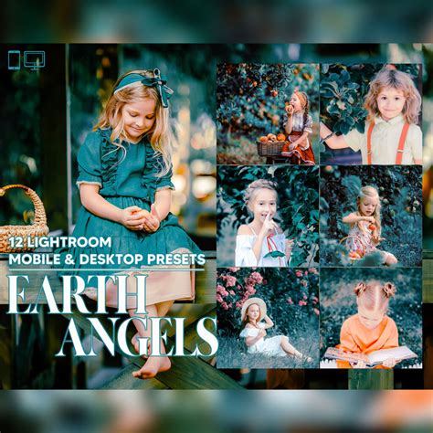 12 Earth Angels Lightroom Presets, Cute Kids Preset, Summer Child ...