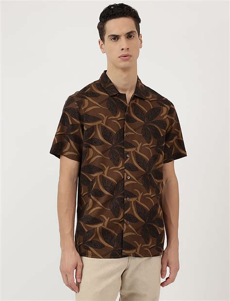 Buy Modal Mix Spread Collar Shirt at Marks & Spencer