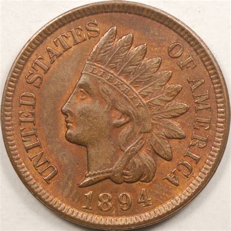 1894 INDIAN HEAD CENTS