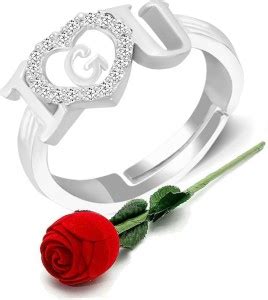 Alphabet Ring - Buy Alphabet Ring online at Best Prices in India ...