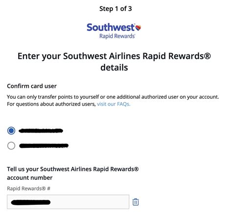 Transfer Southwest Points To Spouse