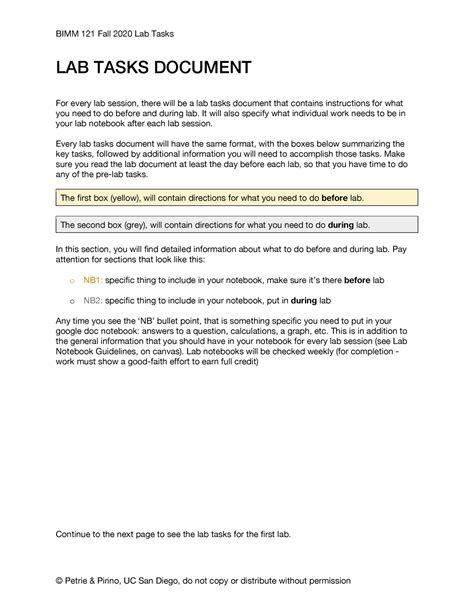 Image result for Task Breakdown in Lab