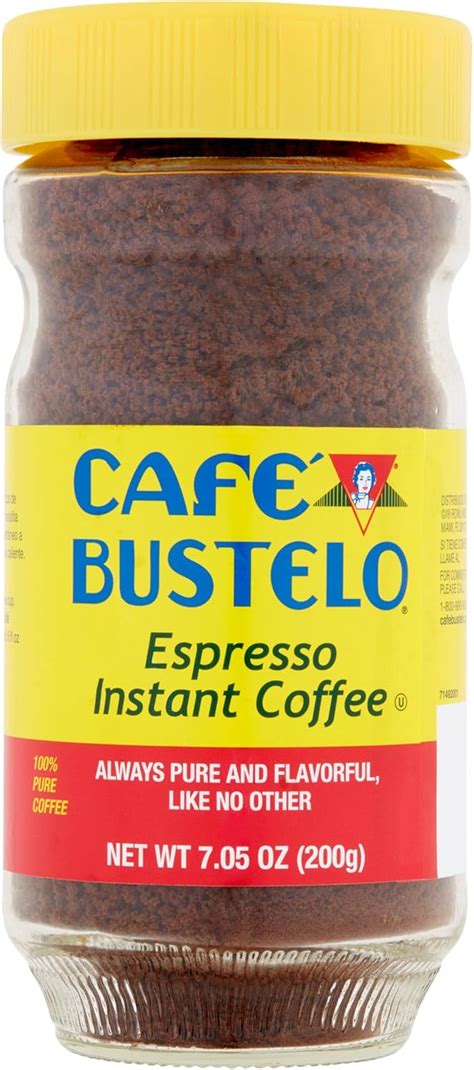 Cafe Bustelo Instant Espresso Coffee - 200g Jar India | Ubuy