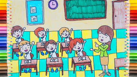 Classroom Drawing for Kids 的图像结果