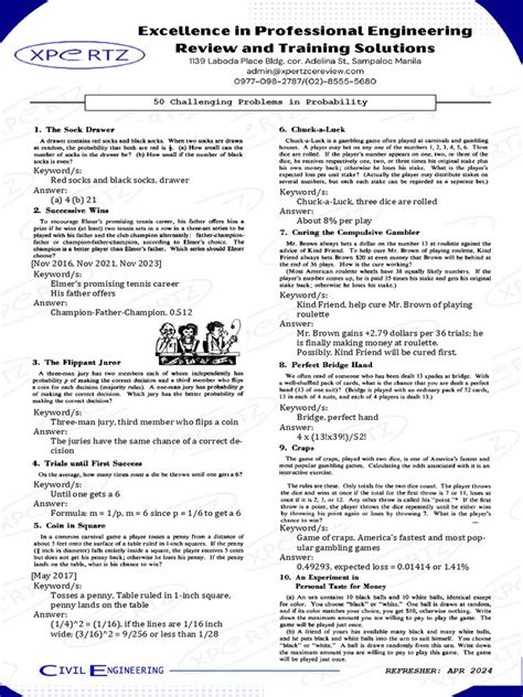Probability Mathematical Problems 的图像结果