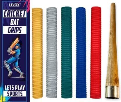 Buy LIVOX Rubber Cricket Bat Handle Grip Cone for Better Shock ...