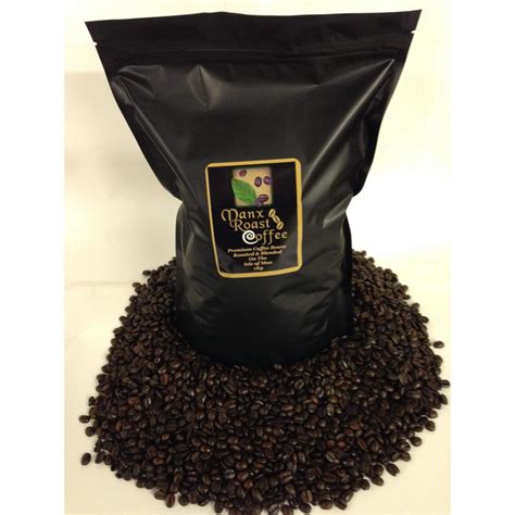 Decaffeinated Blend Whole Berry Roasted Coffee Beans - 1.0Kg Foil Valve Bag