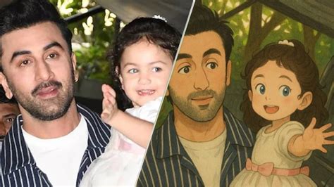 Raha With Ranbir Kapoor Wins Ghibli Trend, Cutesy Reactions Flood ...