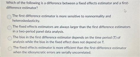 Image result for First-difference Estimator Explained