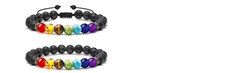 NEXT CREATION 7 Chakra Healing Beads Bracelet – Rope Design with ...