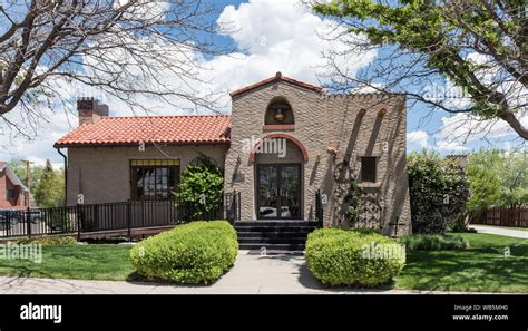 Ertel Funeral Home in the building that blends Spanish Colonial Revival ...