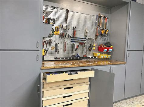 Image result for Small Garage Workbench