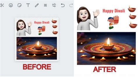 Diwali 2023: How to send stickers, GIFs on WhatsApp