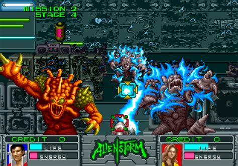 Image result for Alien Storm Arcade Gameplay