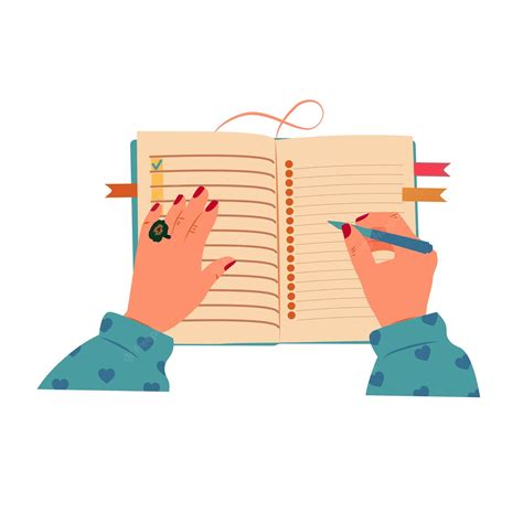 Journal Writing Clip Art