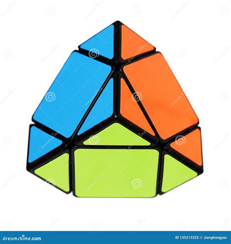 Rubik`s Pyramid Looking Cube Called Pyraminx Used For Speedsolving ...