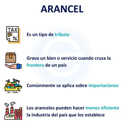 Arancel: Qué son, para qué sirven y qué tipos hay
