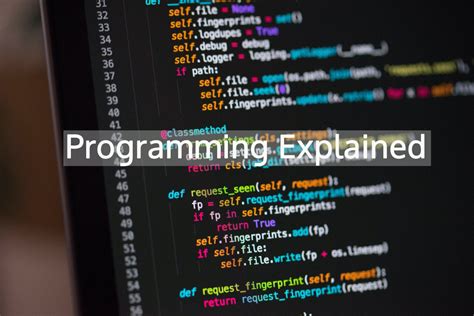 Image result for Programming Explained