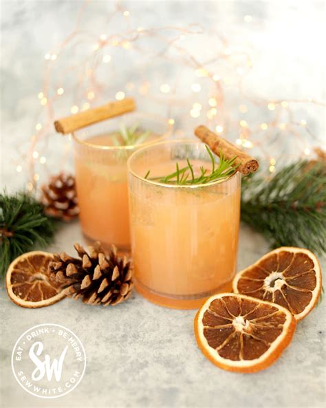 Non Alcoholic Christmas Drink - Sew White