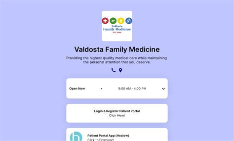 Valdosta Family Medicine's Flowpage