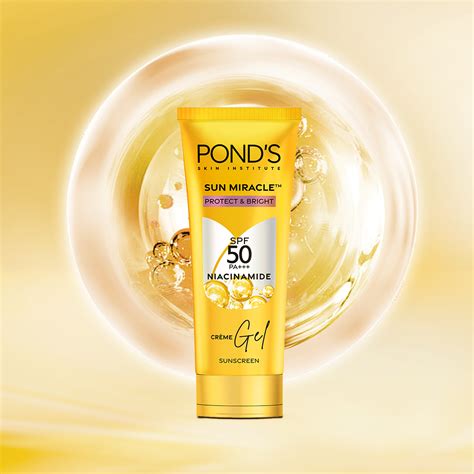 Buy Pond's Sun Miracle SPF 50 PA+++ Crème Gel Sunscreen Protect ...