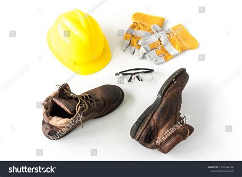 Construction Site Safety Personal Protective Equipment Stock Photo ...