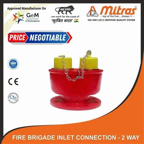 Image result for Fire Brigade Inlet Connection