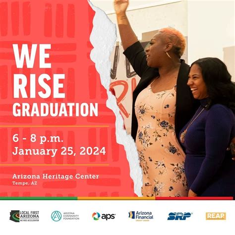 We Rise Cohort 6 Graduation, 1300 N College Avenue, Tempe, AZ 85281 ...