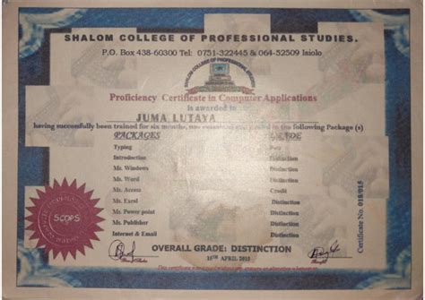 Computer Certificate Programs 的图像结果