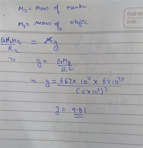 Determine the magnitude of the gravitational force between a planet of ...