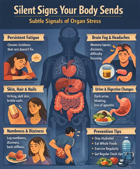 No symptoms, real risk: Subtle signs of organ stress most people ignore ...