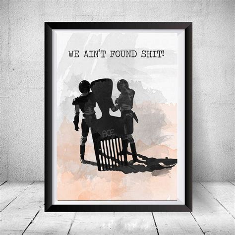 Spaceballs 'we Ain't Found Shit' Framed Poster Print - Mel Brooks ...