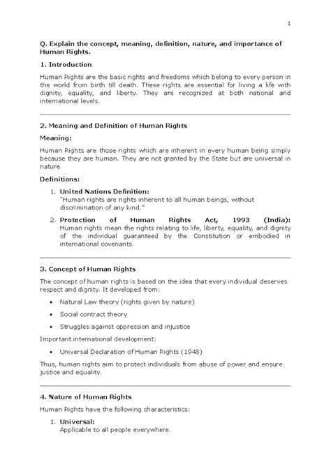 K-6003-PYQs: Understanding Human Rights Concepts and Jurisprudence ...