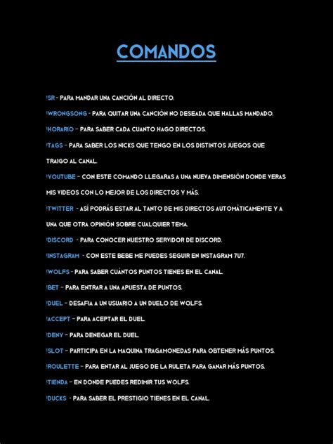 Image result for Comandos Tutorial