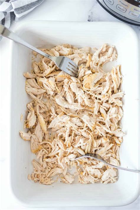 Instant Pot Shredded Chicken Recipe - Shugary Sweets