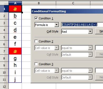 Image result for How to Use Conditional Formatting in Open Office