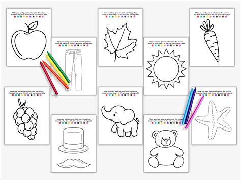 Colors Worksheets Kindergarten 的图像结果