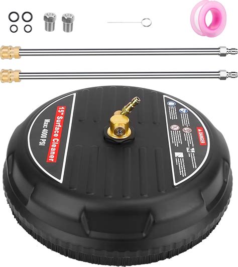 Amazon.com: Pressure Washer Surface Cleaner, Moclever 3600PSI Pressure ...