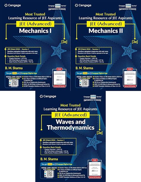 Cengage - BM Sharma - JEE Advanced - Mechanics 1 + Mechanics 2 + Waves ...
