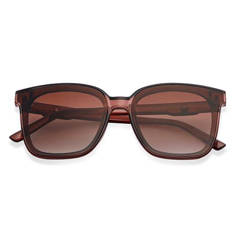 Buy Brown Transparent Brown Gradient Full Rim Square Vincent Chase ...