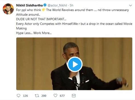 Nikhil Siddhartha took a dig at Vijay Devarakonda for his response on ...