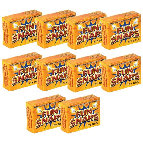 Concept4u 500pcs Fun Snap Party Bangers Throw Bang Snappers Packs ...