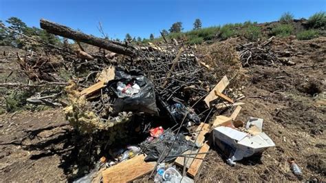 Illegal dumping threatening green waste pit in northern Arizona