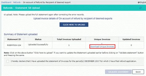 GST Refund on account of Recipient of Deemed Export