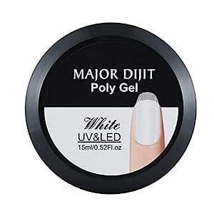 JYS Apparel 15Ml Poly Nail Extension Gel,Nail Enhancement Builder Gel ...