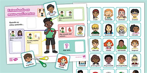 Entendendo os meus sentimentos (Autismo) (teacher made)