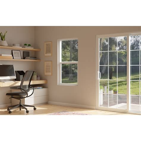 RELIABILT 105 Series 23-1/2-in x 35-1/2-in White Exterior Vinyl New ...