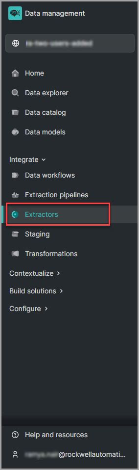 Register an OPC UA Extractor