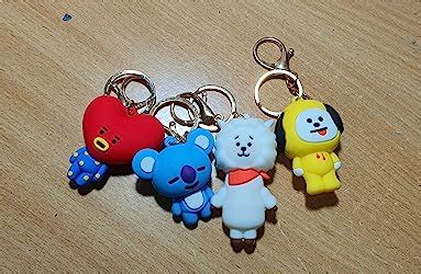 Trunkin Multicolour Cute Koya BT21 Kpop Character Doll Fancy Keychain ...